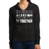 Women's Fitted Jersey Full Zip Hoodie Thumbnail